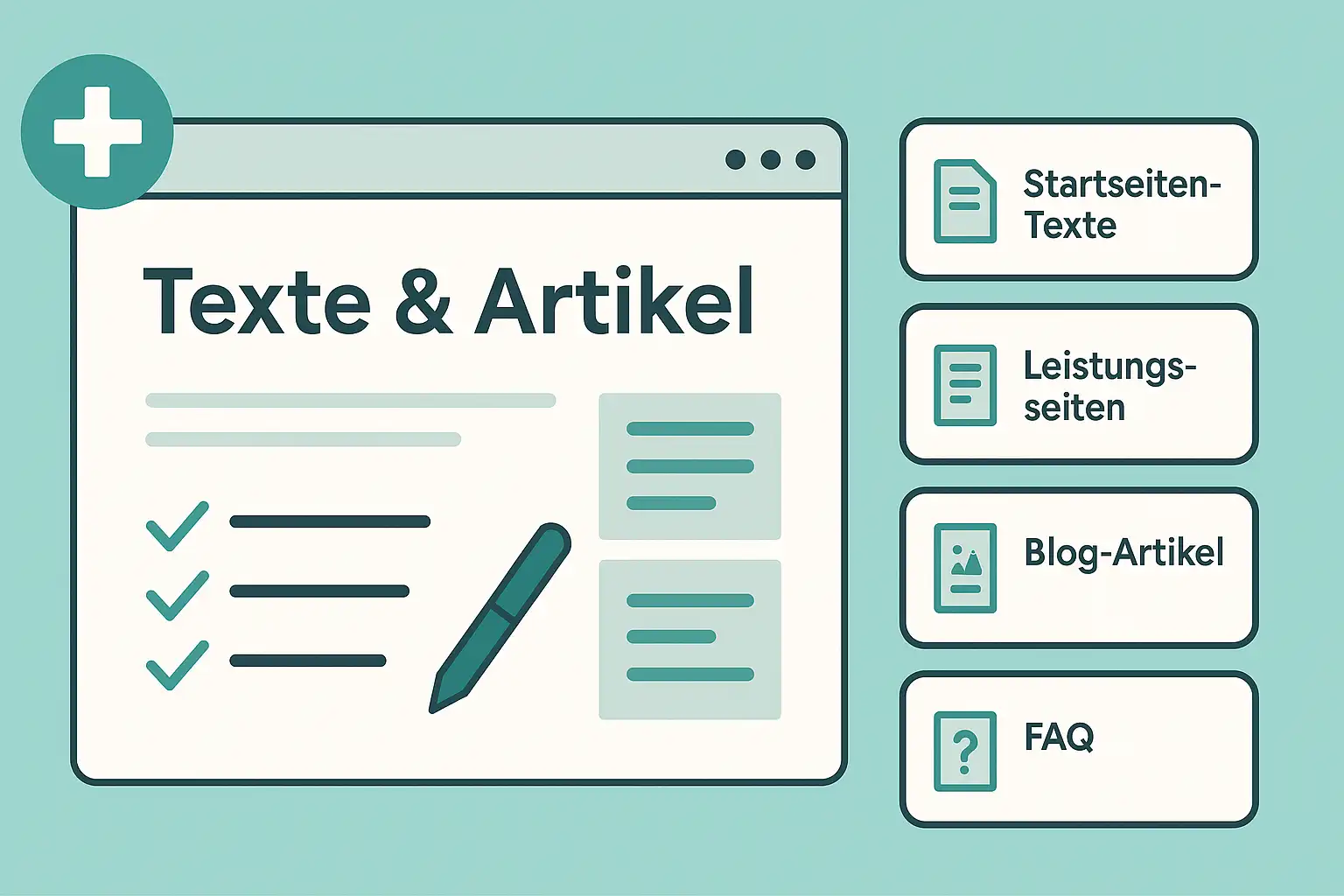 Texte & Artikel: Klarer schreiben, besser strukturieren, nachhaltig sichtbar werden.
