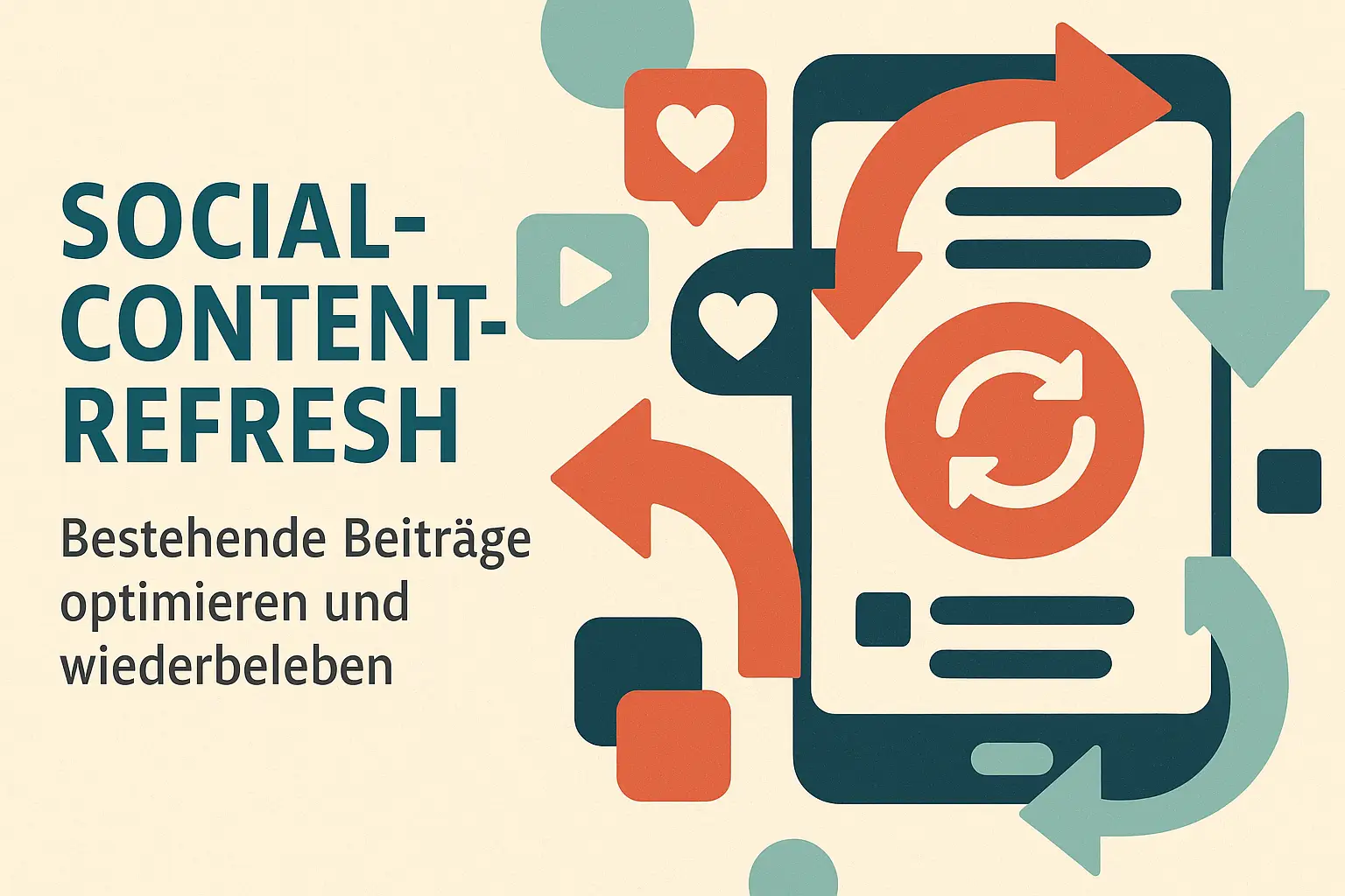 Social Content Refresh: Bestehende Social Media Inhalte strategisch überarbeiten und plattformgerecht optimieren