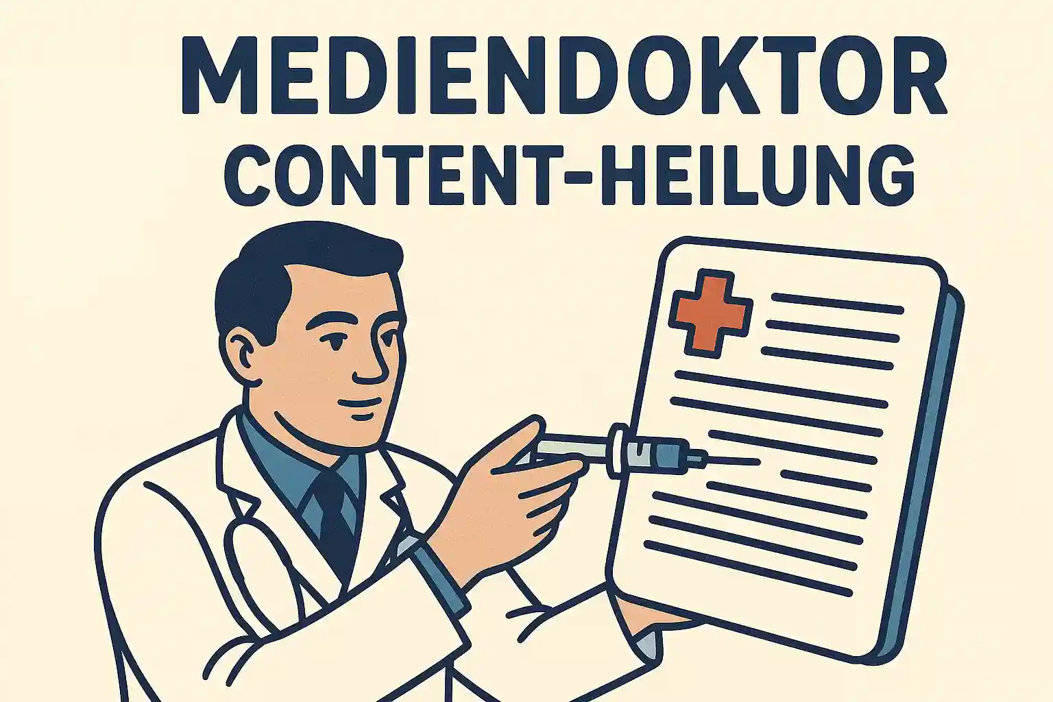 Content-Heilung – Semantische Erneuerung für KI-Suchen – Mediendoktor