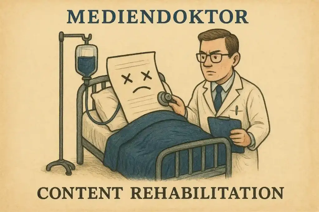 Content-Rehabilitation – Wie du Texte aus der Bedeutungslosigkeit zurückholst